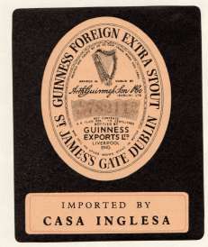Guinness label spanish ?